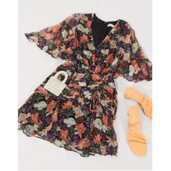 💕STEVIE MAY💕 Serendipity Mini Dress Dark Paradiso Small S NWT - Picture 12 of 17